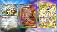 Solgaleo ex variants from Pokemon TCG Pocket Celestial Guardians (Image via The Pokemon Company)